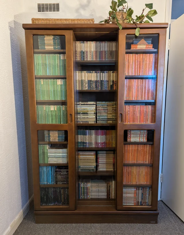 Large Wooden Bookshelf