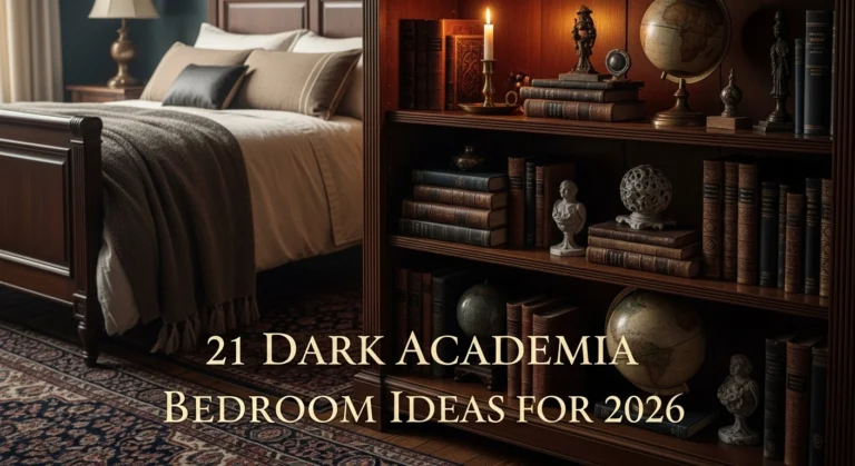 21 Dark Academia Bedroom Ideas for 2026