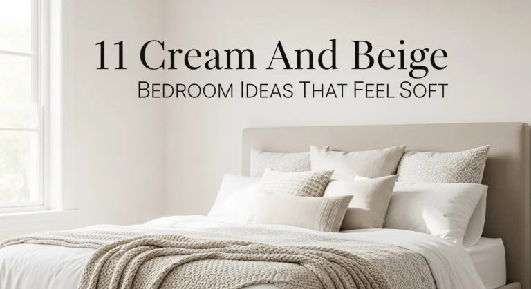 11 Cream And Beige Bedroom Ideas That Feel Soft