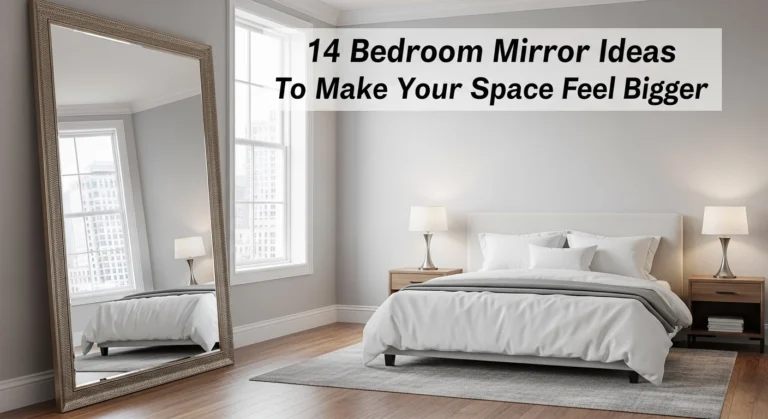 14 Bedroom Mirror Ideas To Make Your Space Feel Bigger