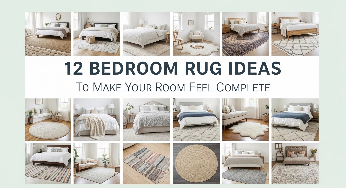 12 Bedroom Rug Ideas To Make Your Room Feel Complete