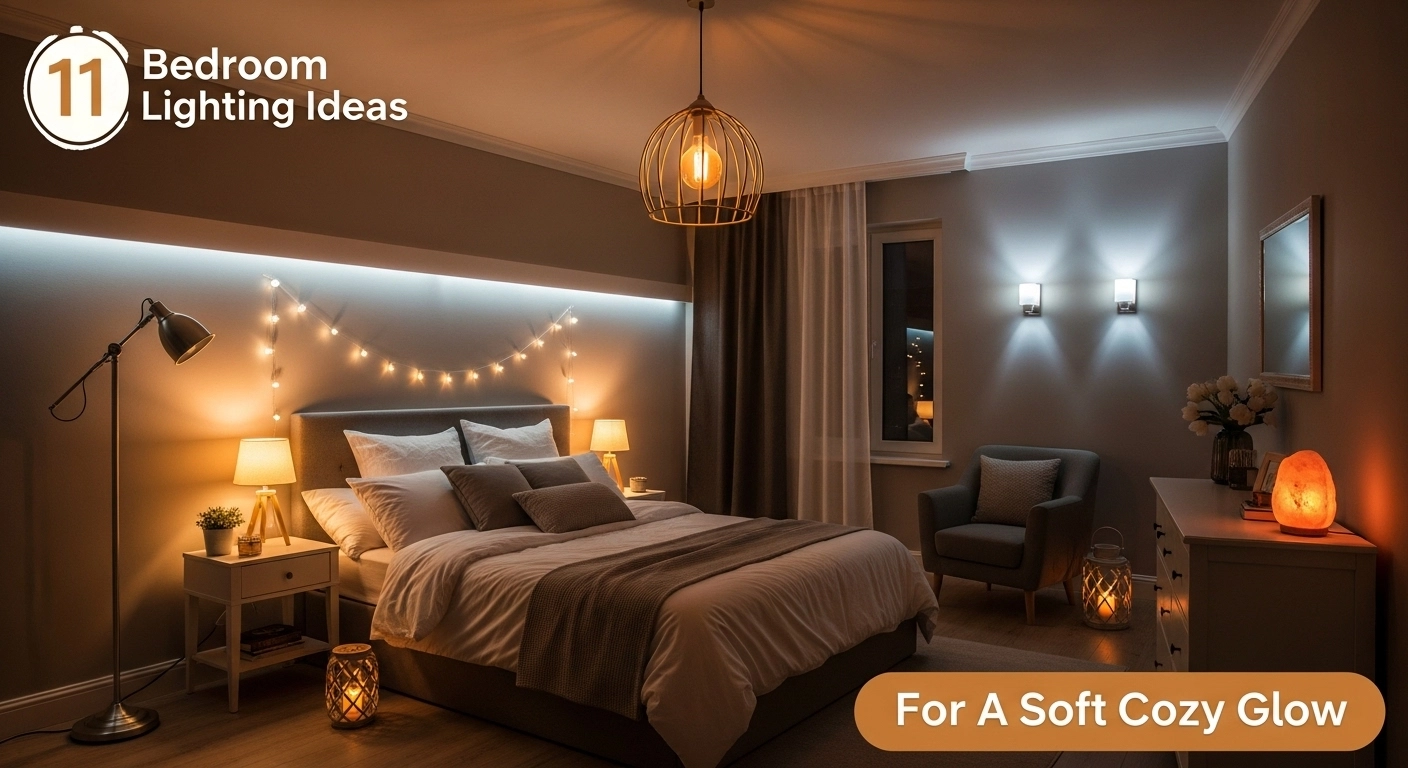 11 Bedroom Lighting Ideas For A Soft Cozy Glow
